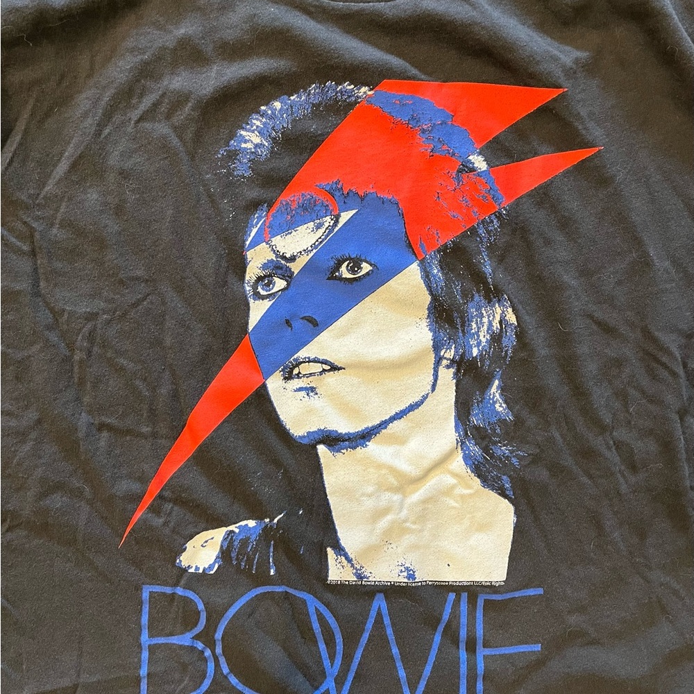 David Bowie retro t-shirt